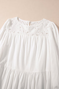 Bohemian vintage lace sundress look