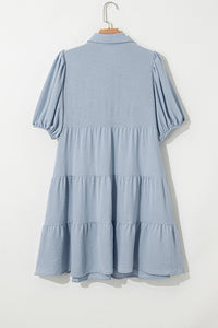 Bohemian Vintage Lace Trim Dress