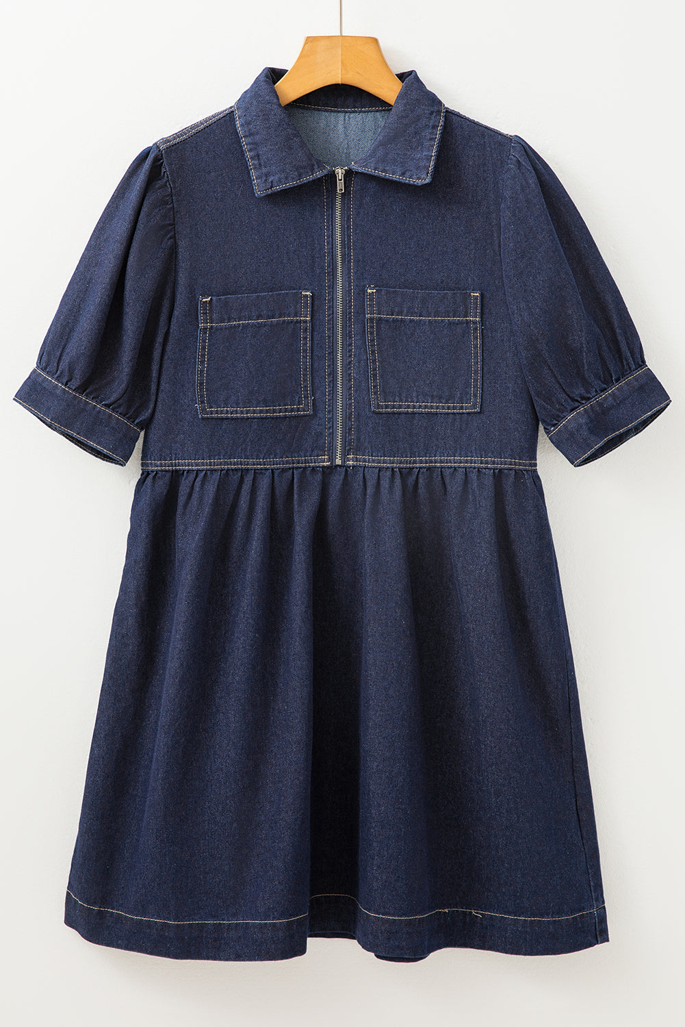 Bohemian Vintage Wash Mini Dress