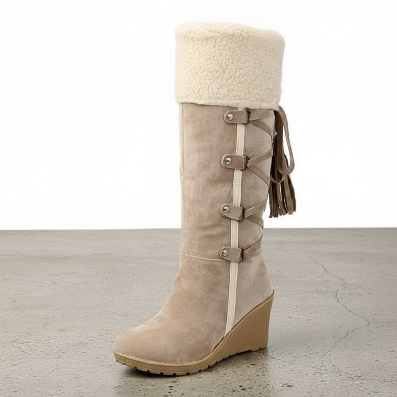 Bohemian Warm Plush Snow Boots