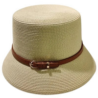 Bohemian Wide-Brim Natural Straw Hat