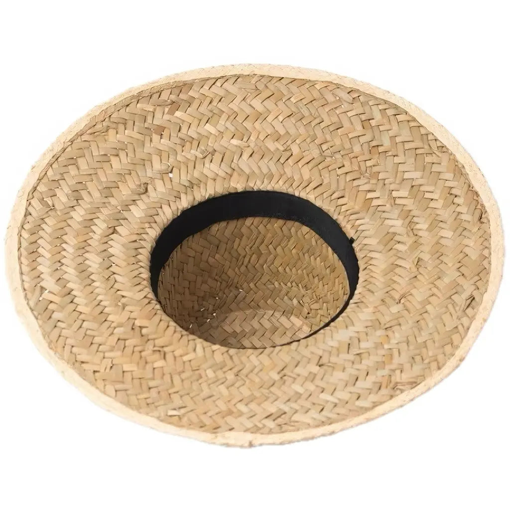 Bohemian Wide-Brim Natural Straw Hat