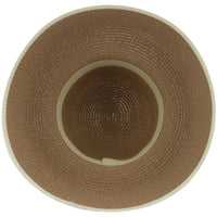 Bohemian Wide Brim Straw Bucket Hat