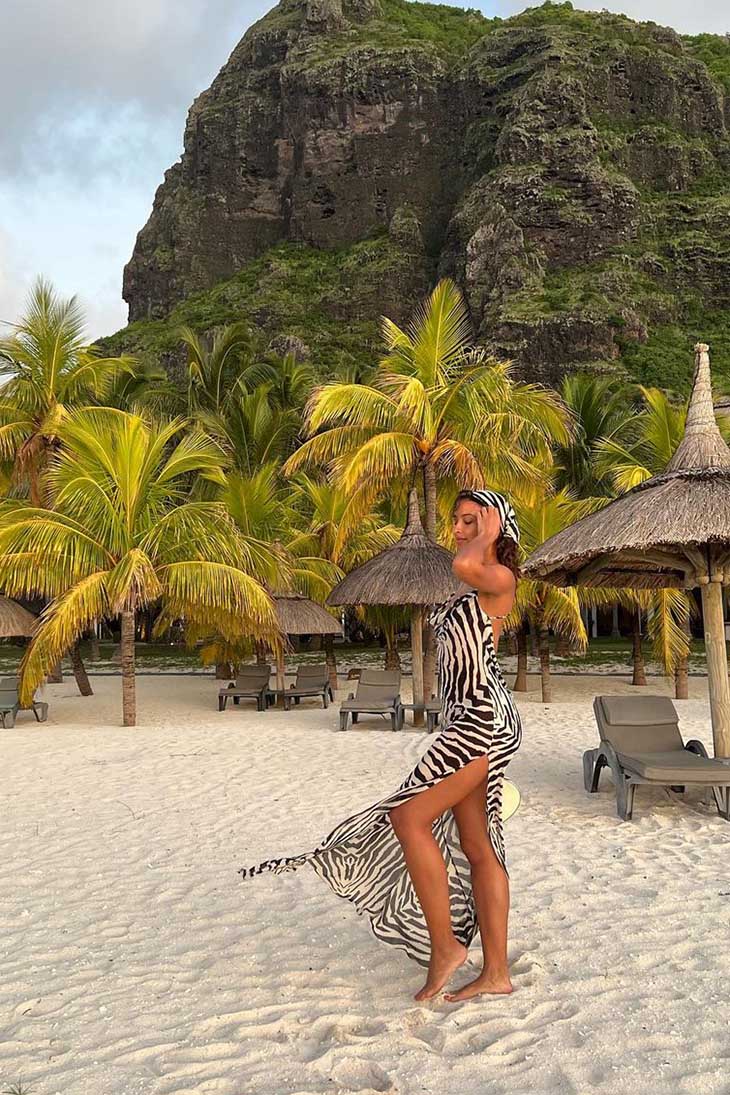 bohemian black dress