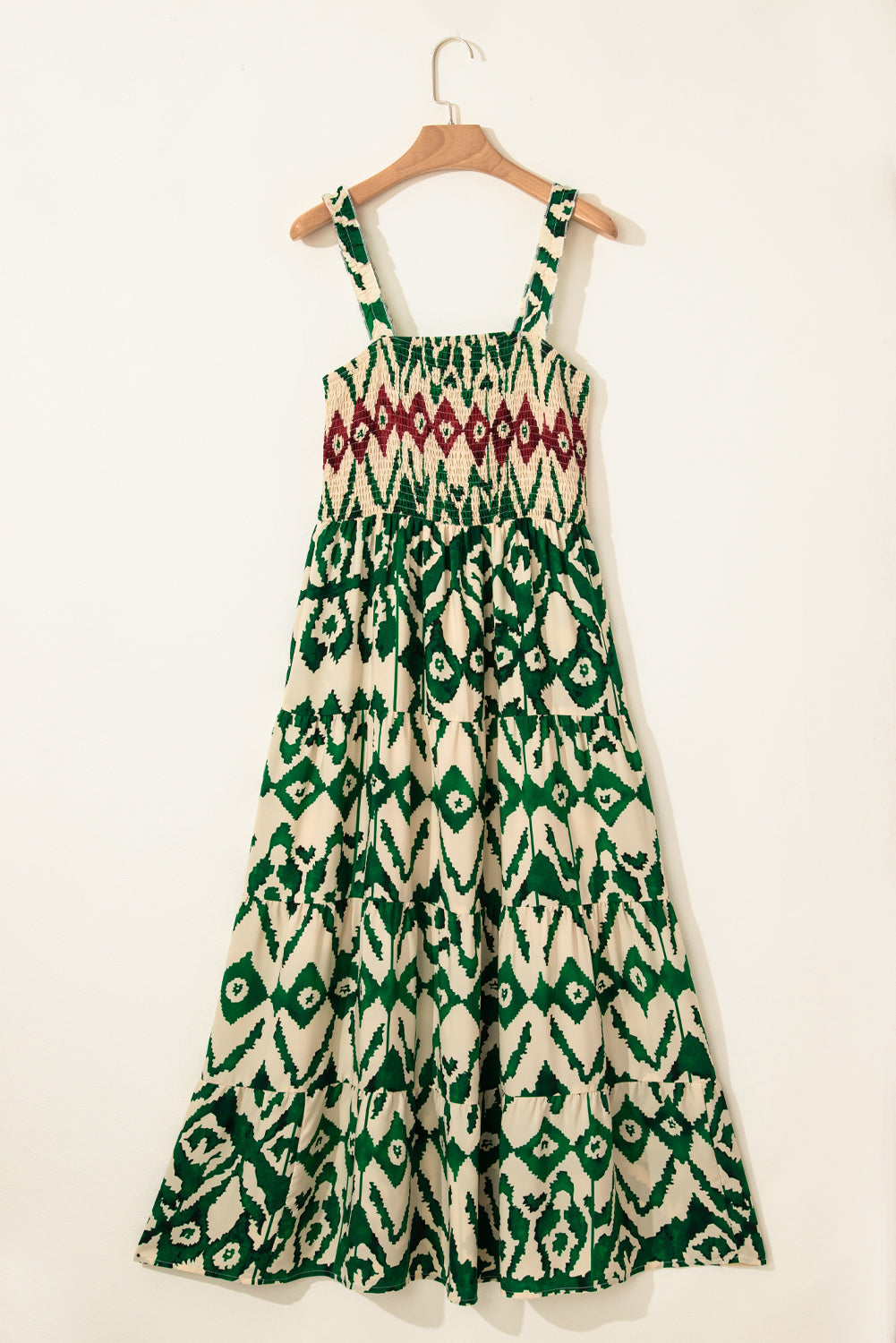 Boho Aztec dress back detail
