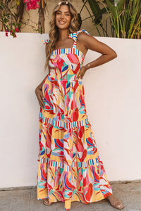 Boho Beach Maxi Sundress