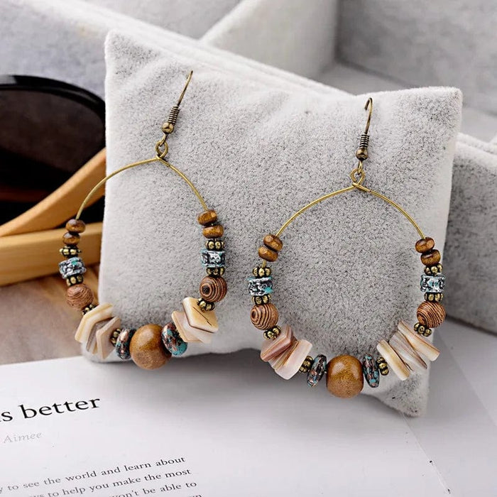 Boho Beaded Earrings