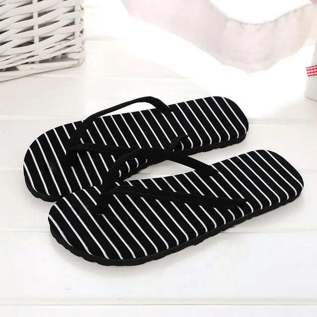 Boho Beaded Thong Flip Flops