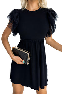 Boho Black Babydoll Dress Styled