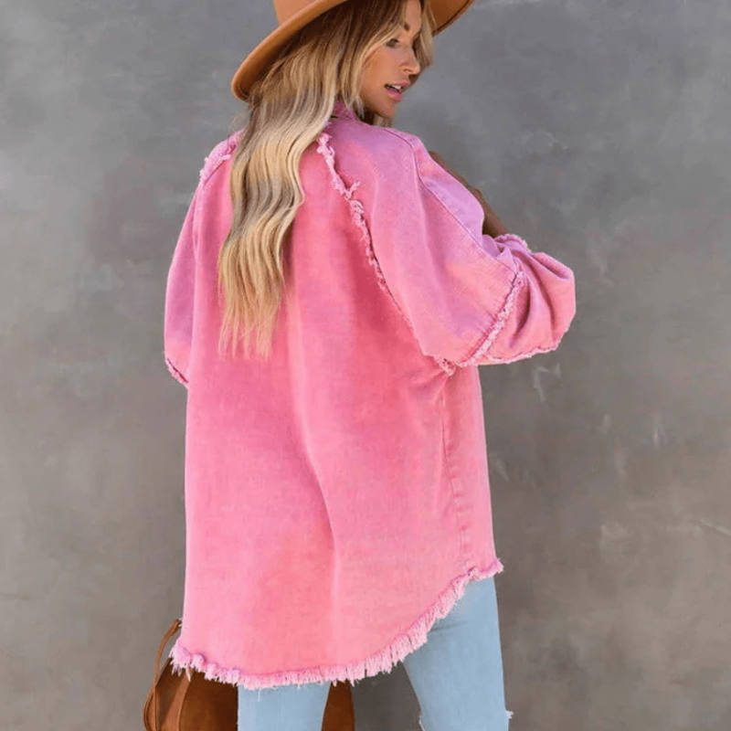 Boho Blue Jean Jacket Styling