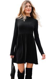 Boho Chic Knit Dress Flatlay