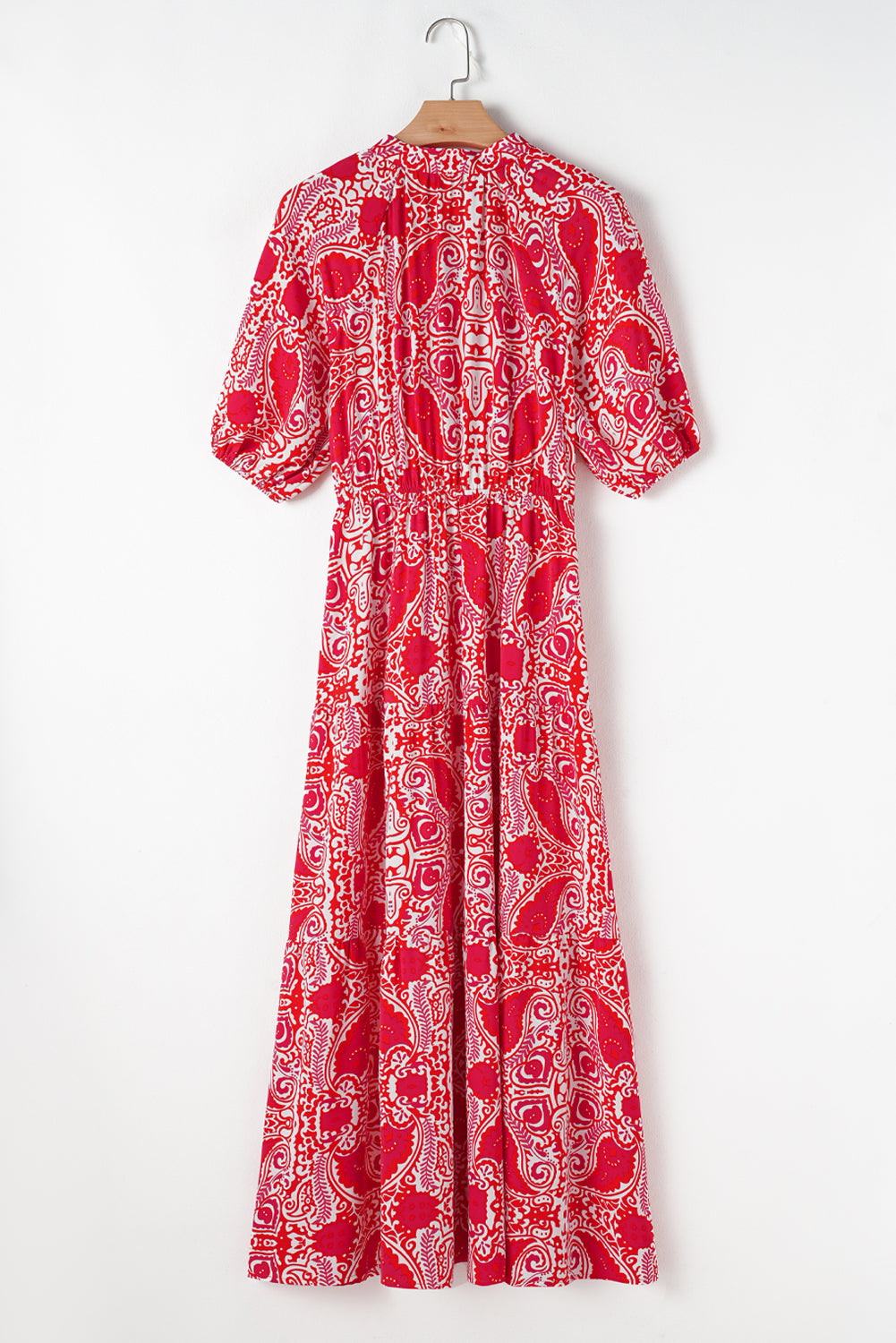 Boho Chic Red Long Dress