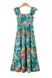 Boho Chic Tiered Maxi Dress
