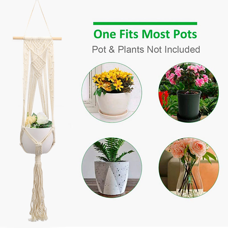 Boho Corner Hanging Planter Decor