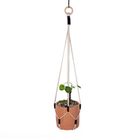 Boho corner hanging planter