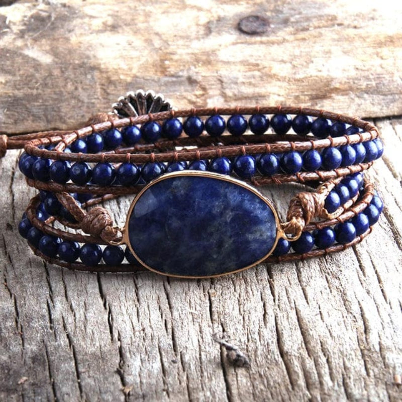 Boho crystal healing bracelet