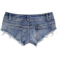 Boho Distressed High-Waist Cutoffs