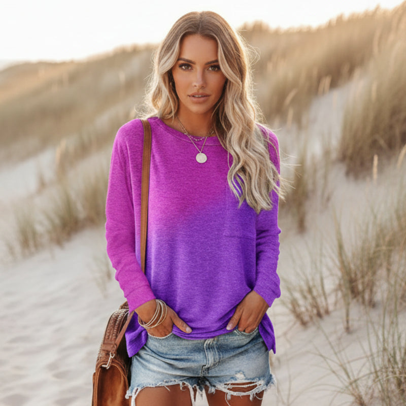 Boho Embroidered Blouse White Women