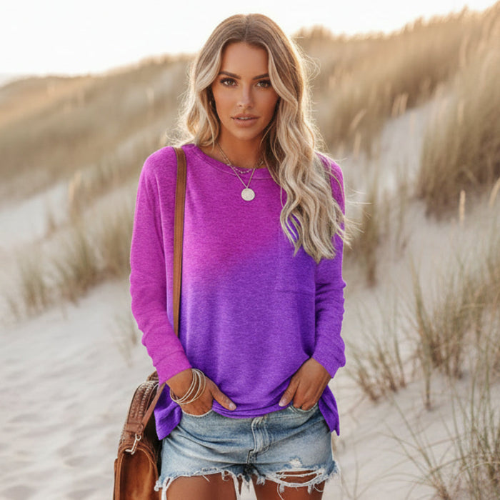 Boho Embroidered Blouse White Women