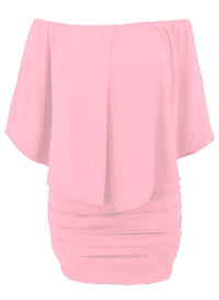 Boho Flounce Mini Dress