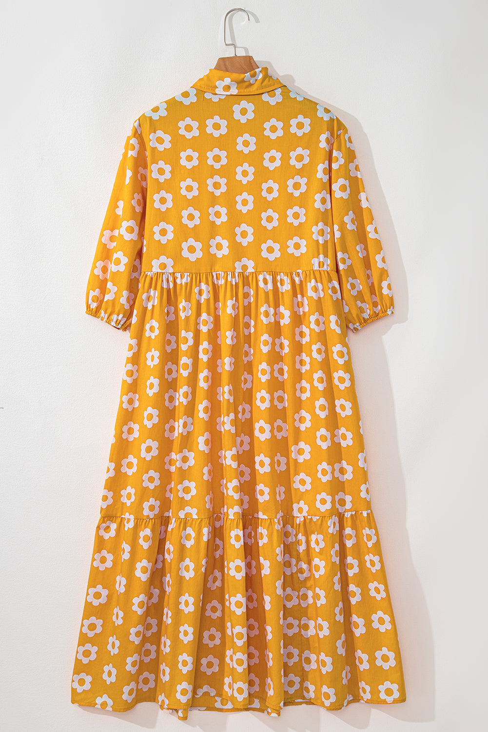 Boho Flower Print Loose Fit