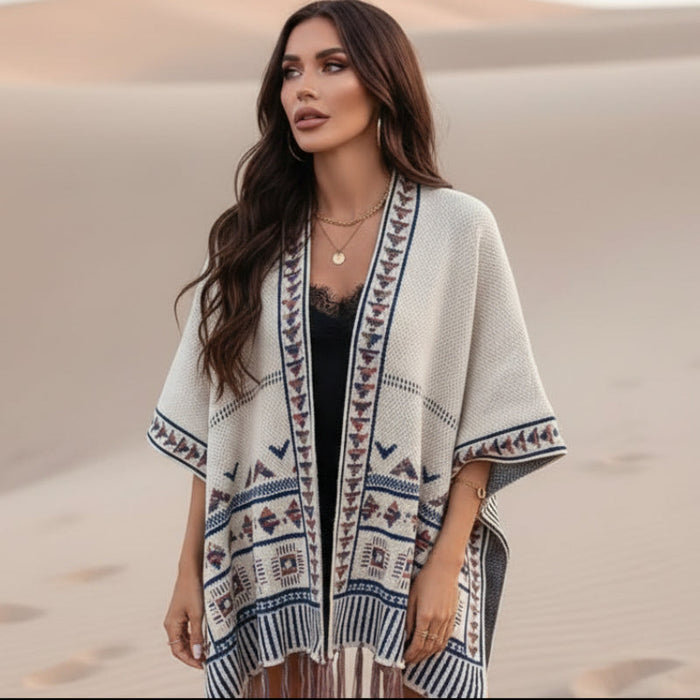 Boho Fringe Cardigan