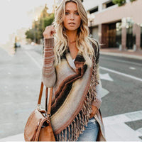 Boho Fringe Sweater