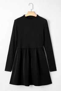Boho Knit Mini Dress Styled