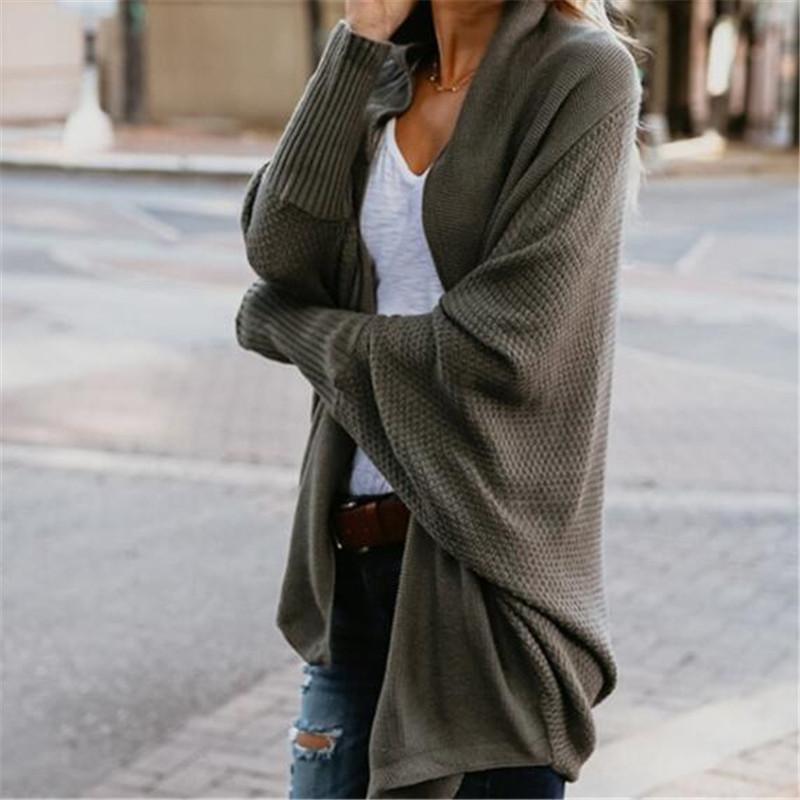 Boho Long Cardigan Side View