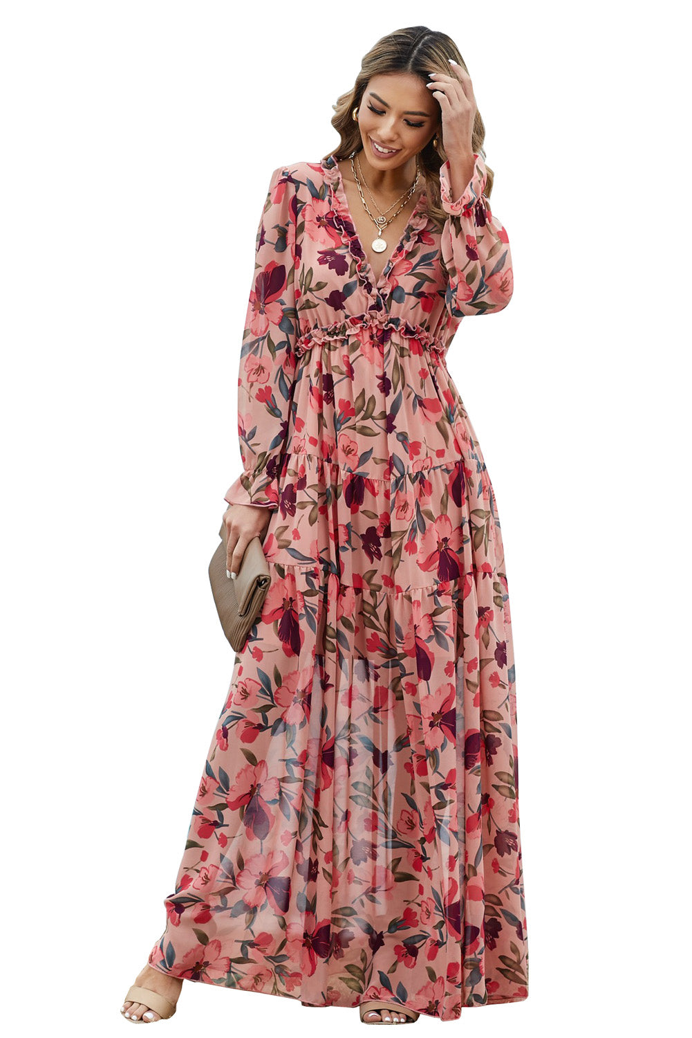 Boho Long Dress Loose Fit