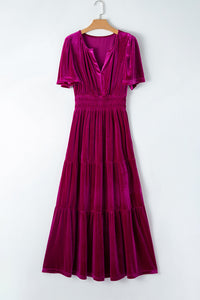 Boho long dress relaxed fit