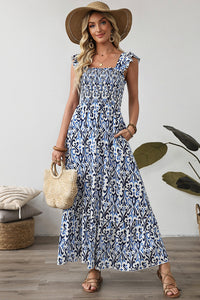 Boho Long Dress Side View