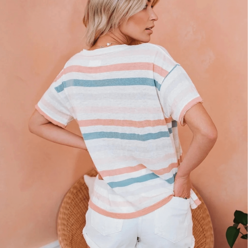 Boho loose shirt women casual