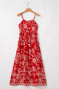 Boho Maxi Dress Close-Up Fabric