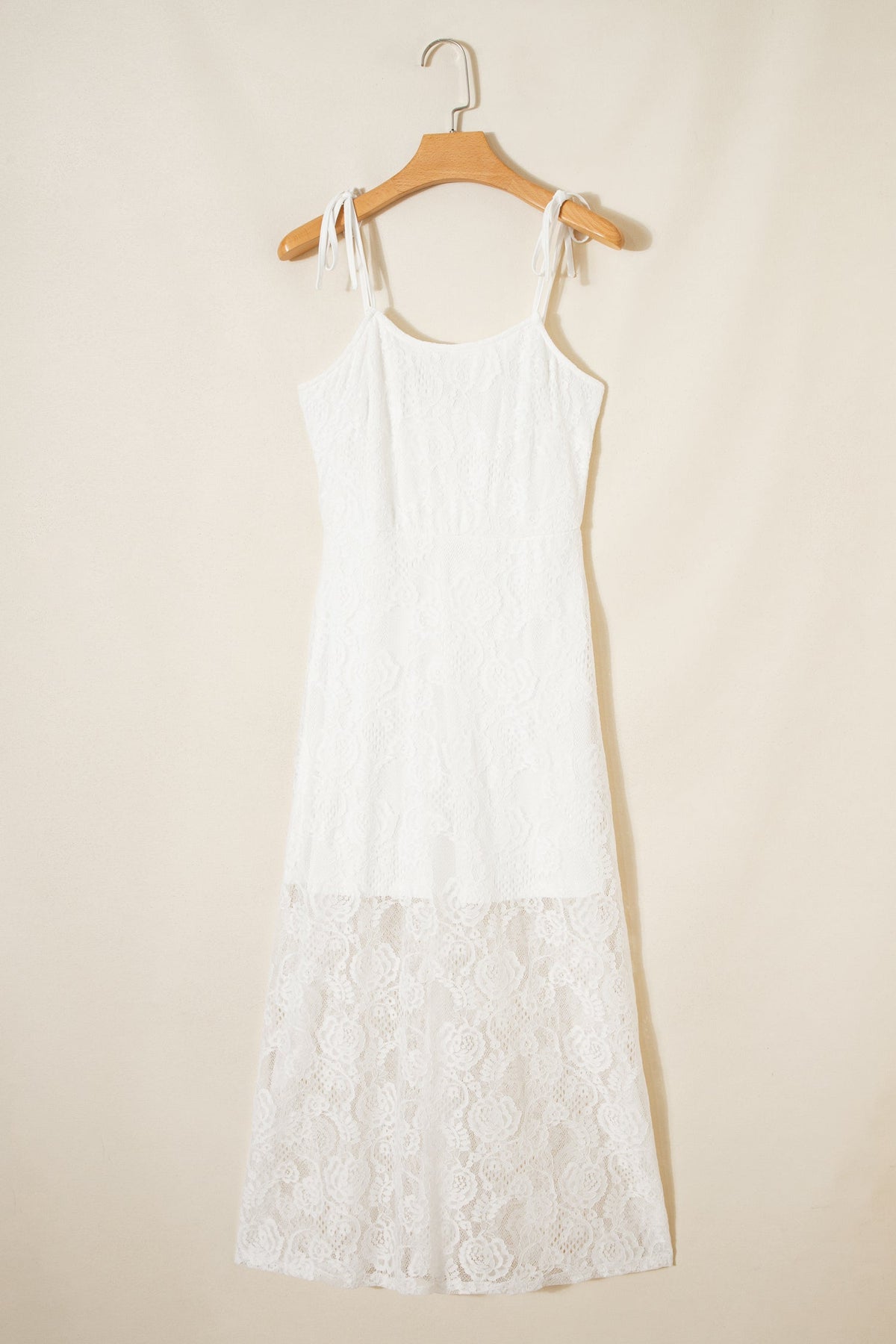 Boho Maxi Dress Lace Detail