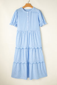 Boho maxi dress lightweight fabric