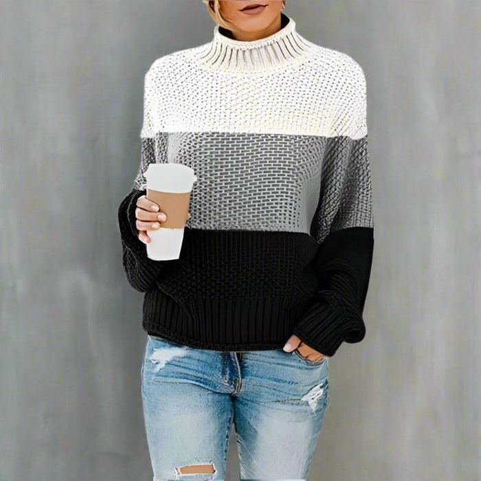 Boho oversized cozy pullover