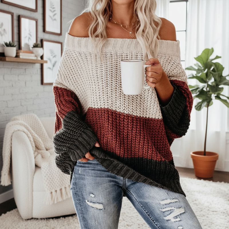 Boho Oversized Sweater