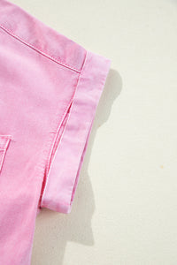 Boho Pink Dress Relaxed Fit