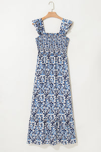 Boho Print Dress Styling Detail