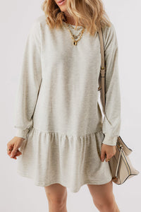 Boho Ruffle Hem Mini Dress