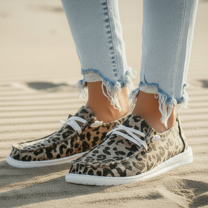 Boho Slip On Canvas Shoes
