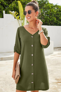 Boho Spring Mini Dress