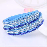 Boho stackable silver bangles