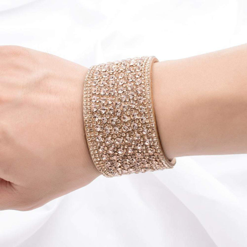 Boho statement cuff bracelet oxidized