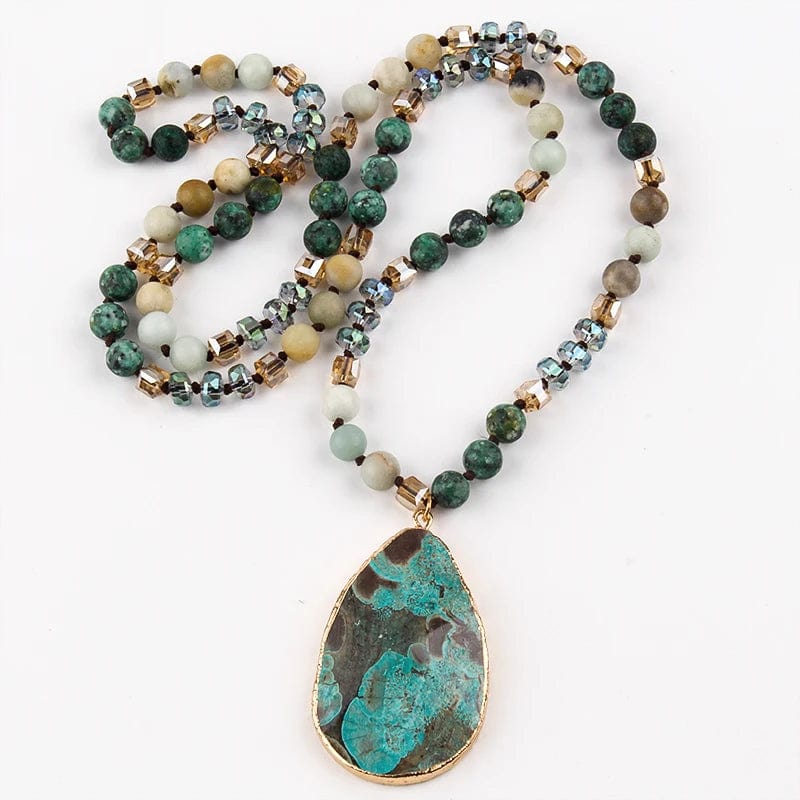 Boho Stone Necklace