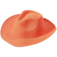 Boho straw fedora black band