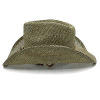 Boho straw hat sun brim