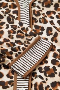 Boho Striped Dress Sleeve Detail