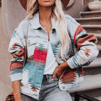 Boho Style Denim Jacket